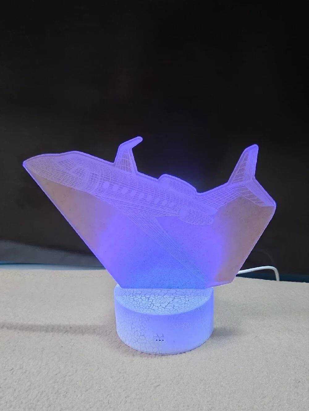 3D Airplane LED Night Light